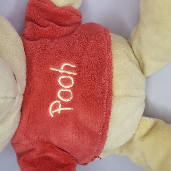 Disney Baby Winnie the Pooh Rattle Plush Crinkle Ears 13" - Picture 4 of 10
